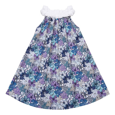 Blue-purple girl dress La Faute A Voltaire