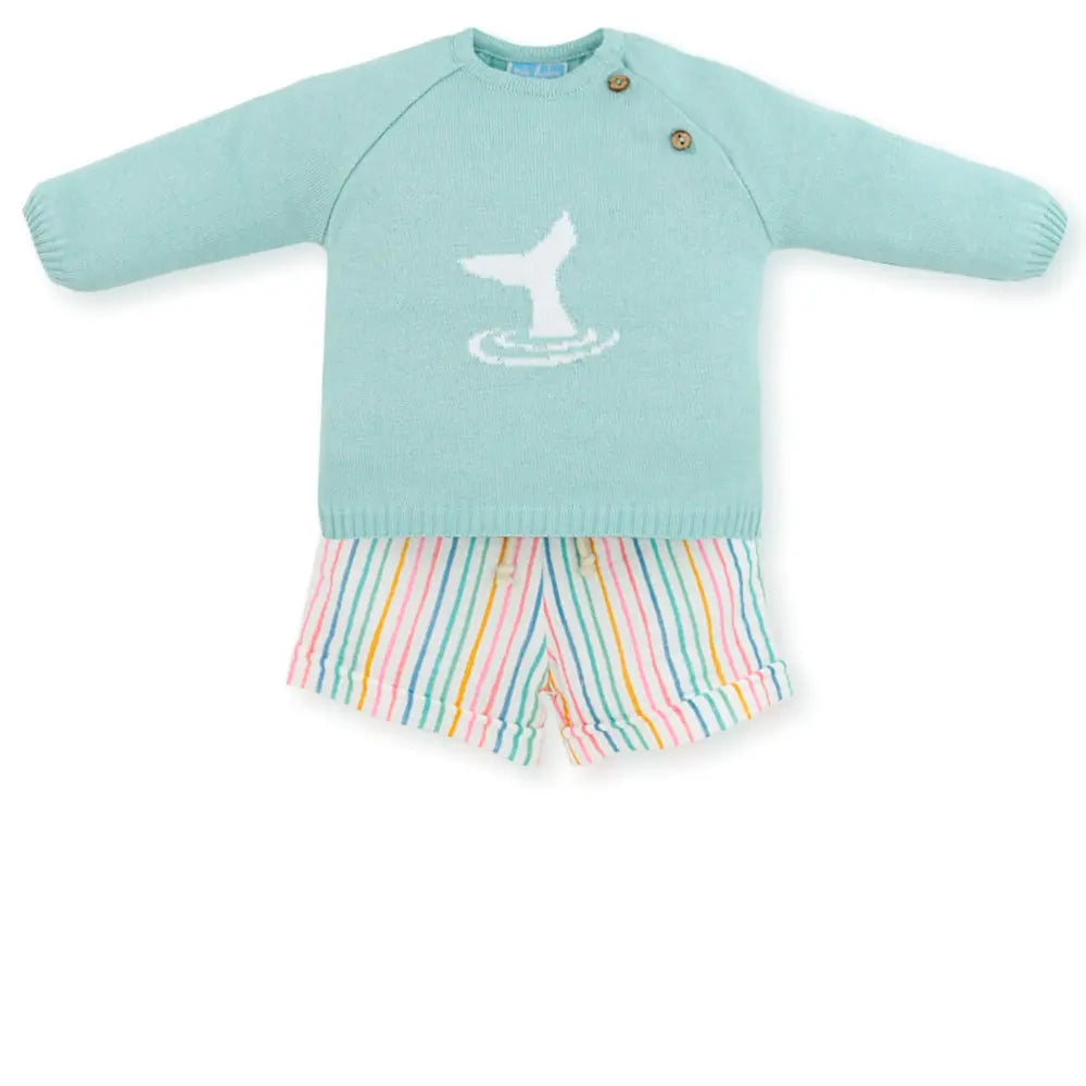 Boys Sweater and Shorts Set Mac Ilusión