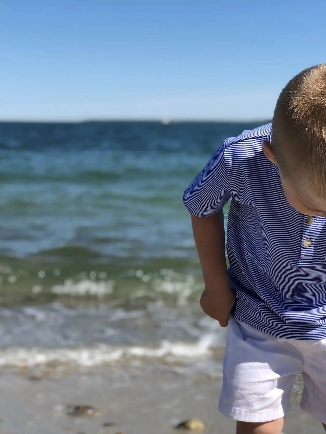 Boys Twill Shorts - White Me & Henry