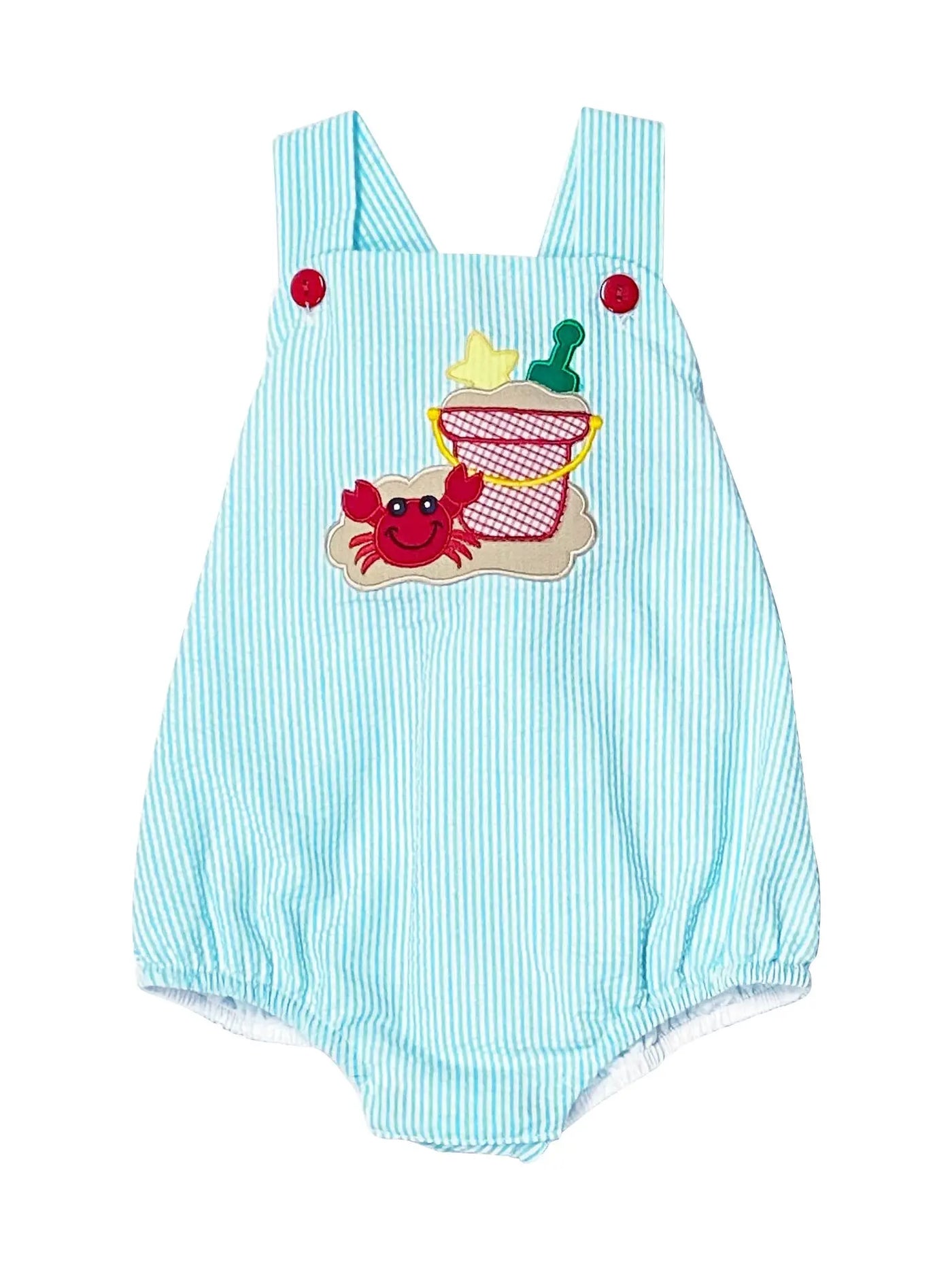 Crab Baby Boy Romper - Marco and Lizzy