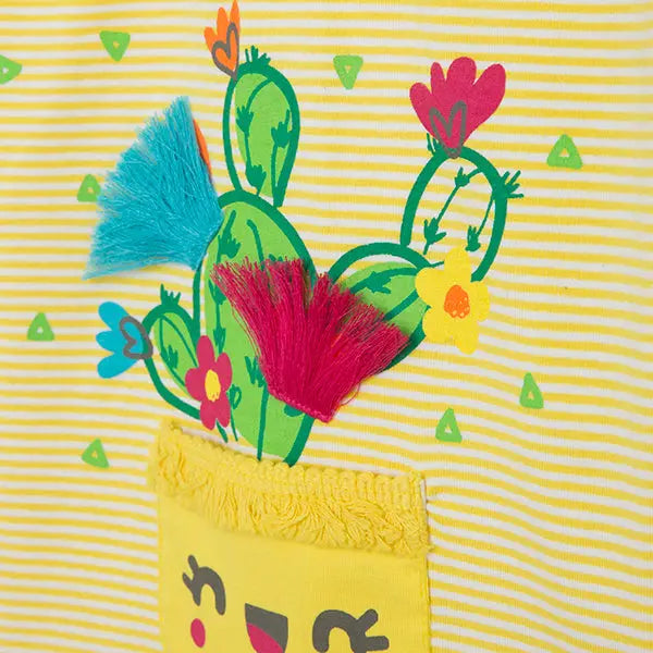 Fun Cactus - Girls Shirt and Trousers Set Tuc Tuc
