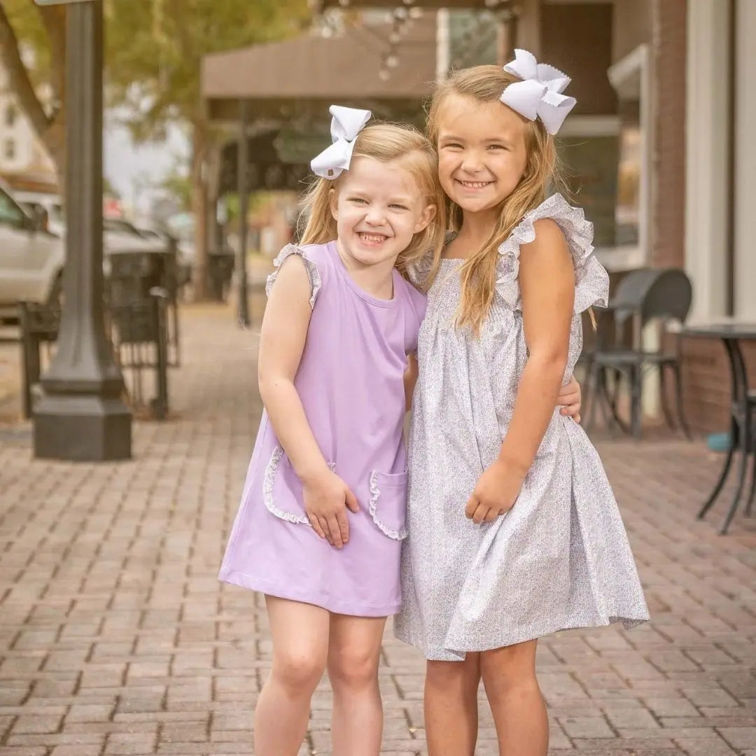 Girls Lavender Dress The Oaks Apparel