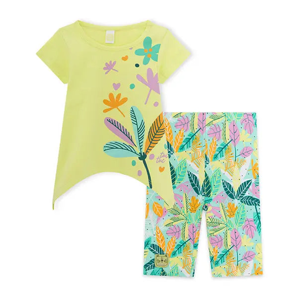 In The Jungle Girls Shirt and Leggings Set Tuc Tuc
