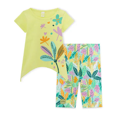 In The Jungle Girls Shirt and Leggings Set Tuc Tuc
