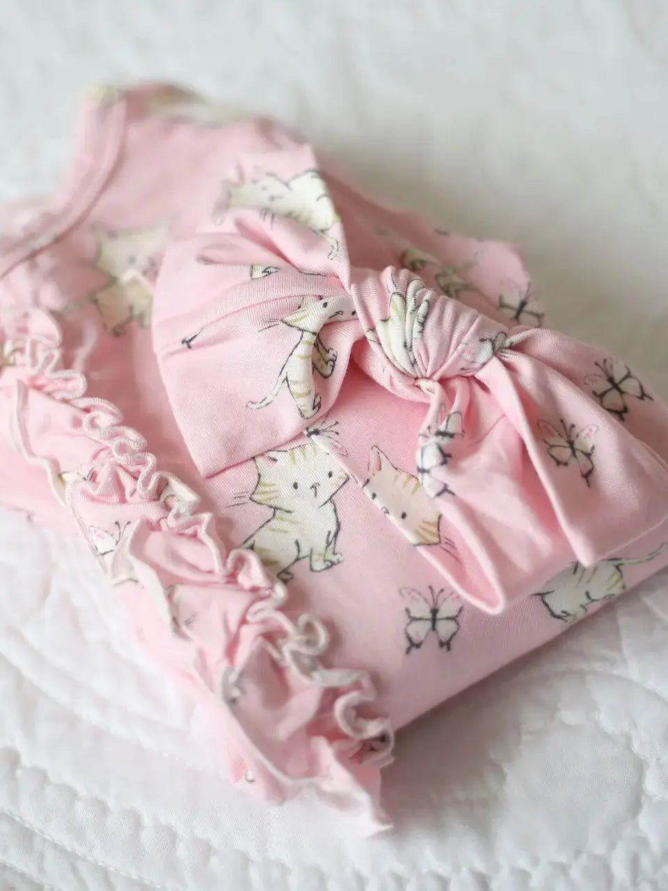 Kitten Pajamas with zipper
