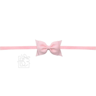 Peony Baby Headband with Flat Bow Beyond Creations