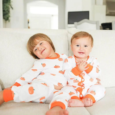 Pumpkin Dream Buttflap Pajamas Sugar Bee Clothing