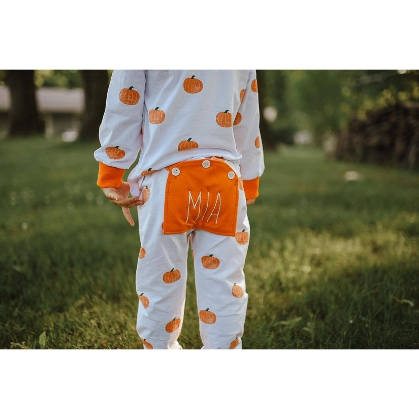 Pumpkin Dream Buttflap Pajamas