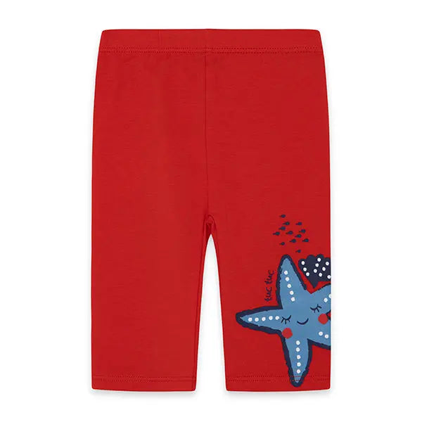 Red Submarine - Two Shirts and Leggings Set Tuc Tuc