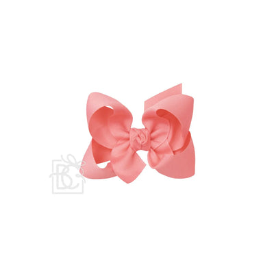 Shell Pink Grosgrain Bow Beyond Creations